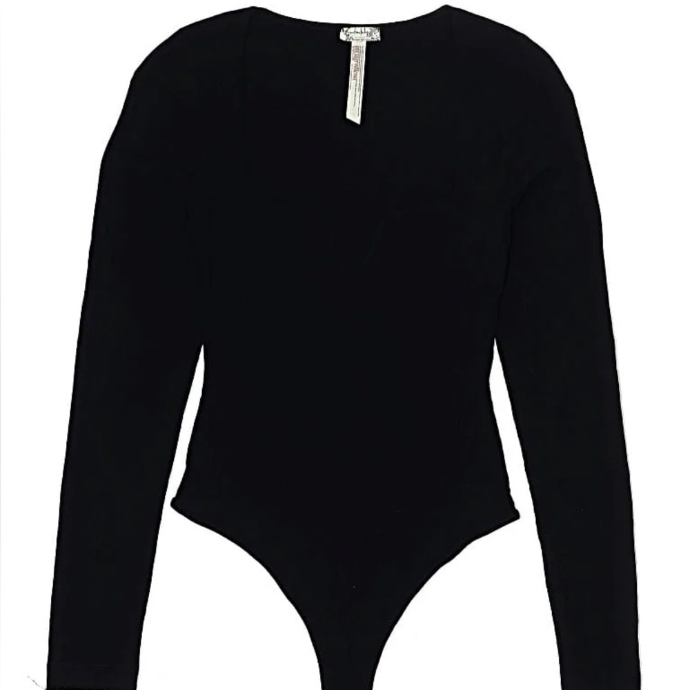 Free People Long Sleeve Bodysuit